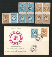 1959, Scott 1136-37, ILO, 40th Anniversary