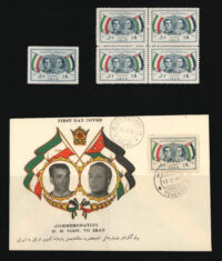Scott 1081, 1957, FDC, Block, Single
